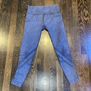 Betsey Johnson: Black Gray Wash Seamless Leggings